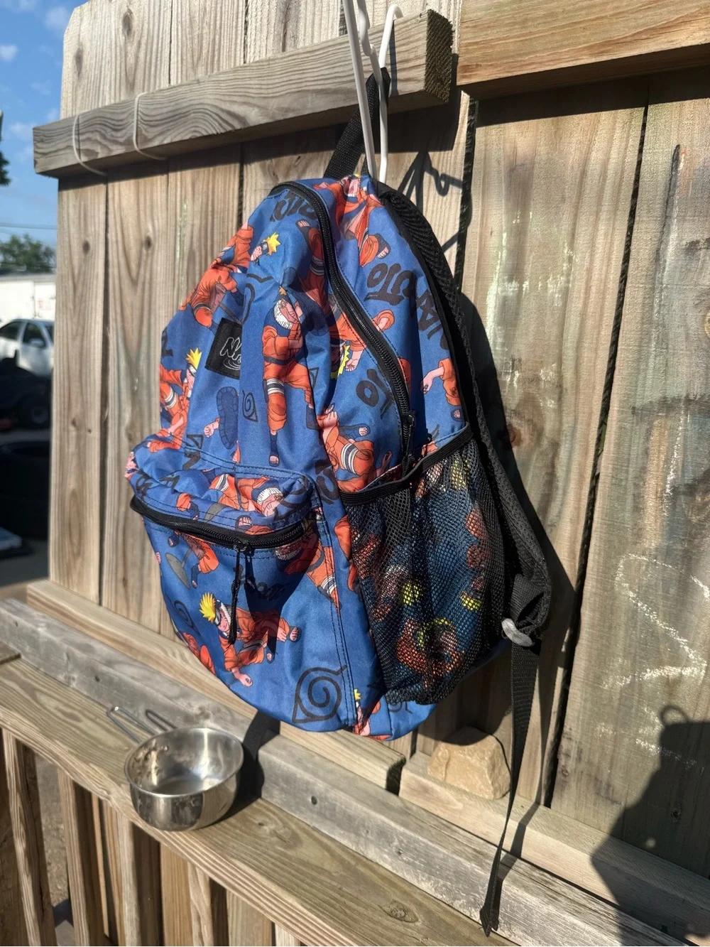 Naruto Kids Blue Character Backpack by Naruto